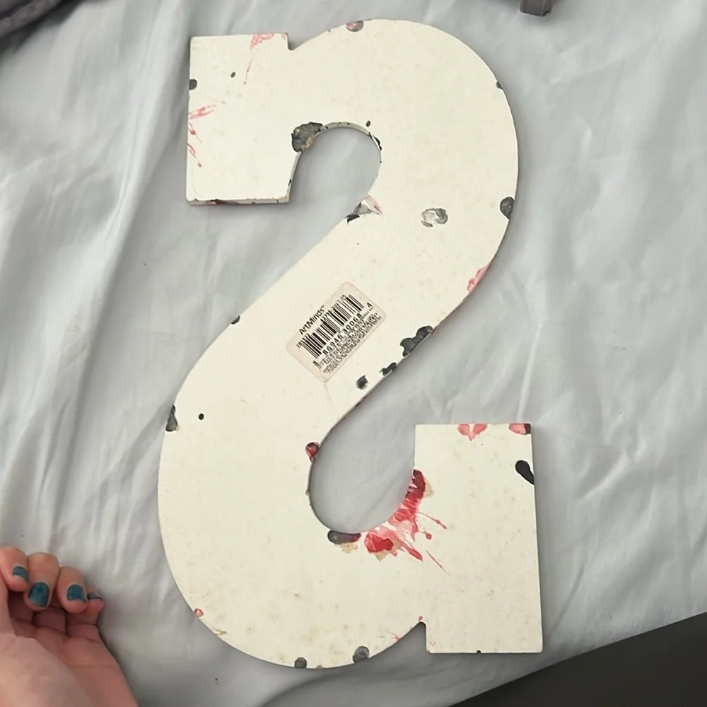 Paint Decor Letter S